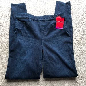 NWT spanx denim leggings size medium